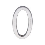 M Marcus Heritage Brass Numeral 0 - Concealed Fix 76mm